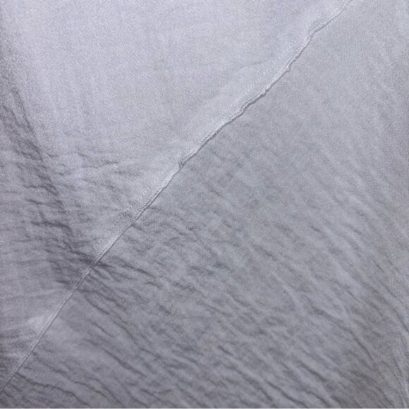 Habitat White Women's Size M Blouse Boho Lagenlook White Layering Minimalist - Picture 7 of 9